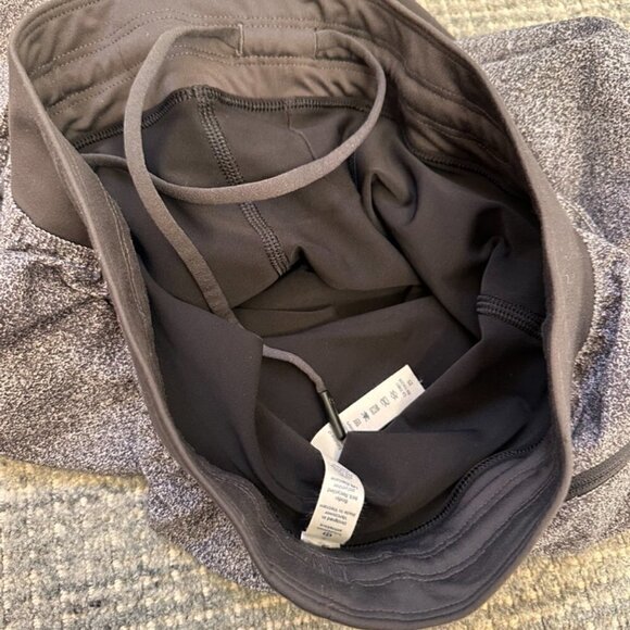 Lululemon T.H.E. Shorts - Luxtreme Liner 9" Pinweave Alpine White Black Sz S - Picture 8 of 11